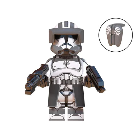 Wolfpack Clone Trooper Commander Minifigure