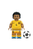 Soccer Player Minifigures Set