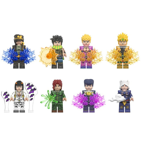 JoJo's Bizarre Adventure Minifigures Set