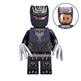 Wild Black Panther Spider-Man & Iron Man Minifigures Set