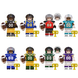 NFL Football Minifigures Set