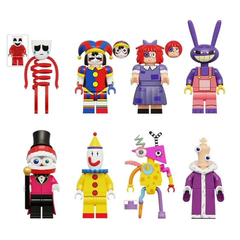 The Magic Number Circus Minifigures Set