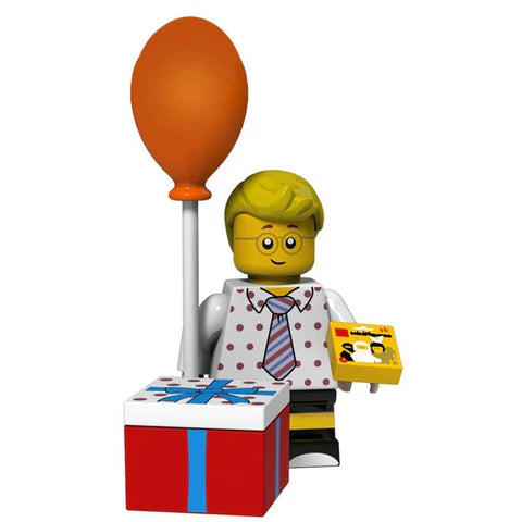 Birthday Party Boy Minifigure