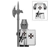 Medieval Crusader Teutonic Hospital Minifigures Set