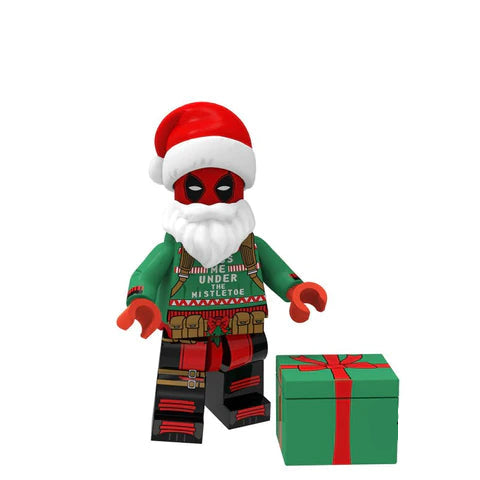 Christmas Deadpool Minifigure