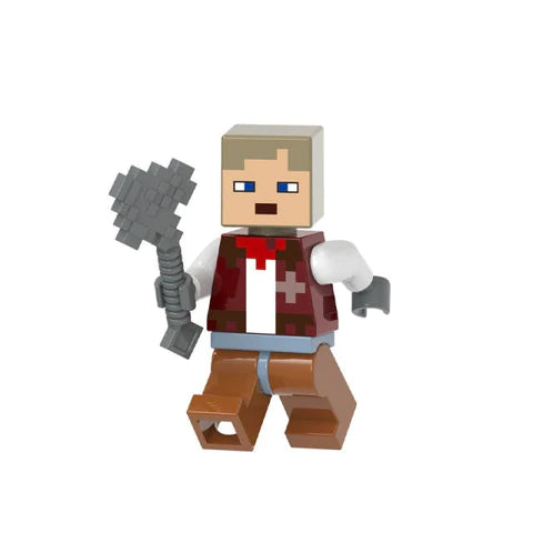 Minecraft Farmer Minifigure
