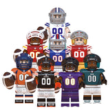 NFL Football Minifigures Set