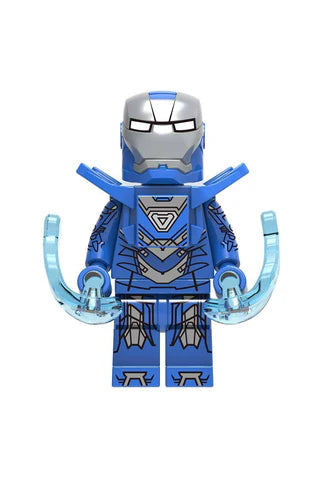 Iron Man MK 30 Blue Steel Minifigure