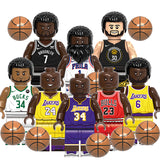 NBA Player Minifigures Set