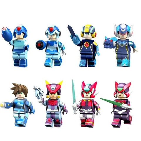 Mega Man Minifigures Set