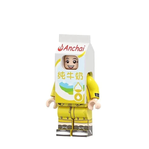 Drink Carton Mascot Minifigure