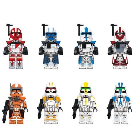 Star Wars Clone Trooper Minifigures Set