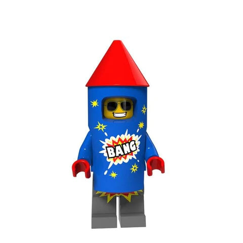 Firework Guy Minifigure