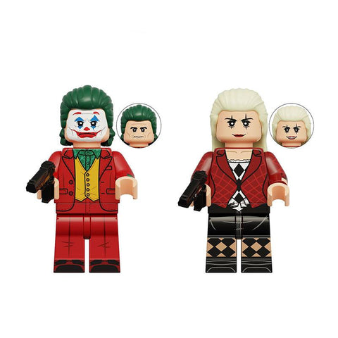 Joker & Harley Quinn Minifigures Set