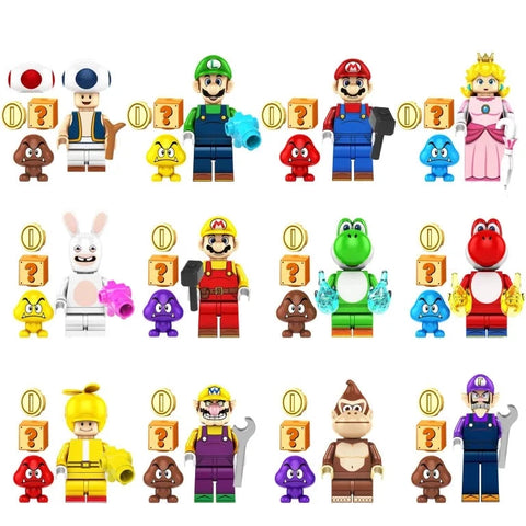 Mario Minifigures Set