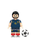 Soccer Player Minifigures Set