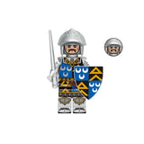 Medieval Warrior Minifigures Set