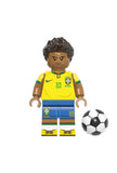 Soccer Player Minifigures Set