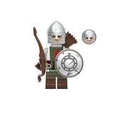 Medieval Warrior Minifigures Set