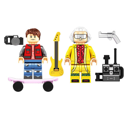 Back to the Future Minifigures Set