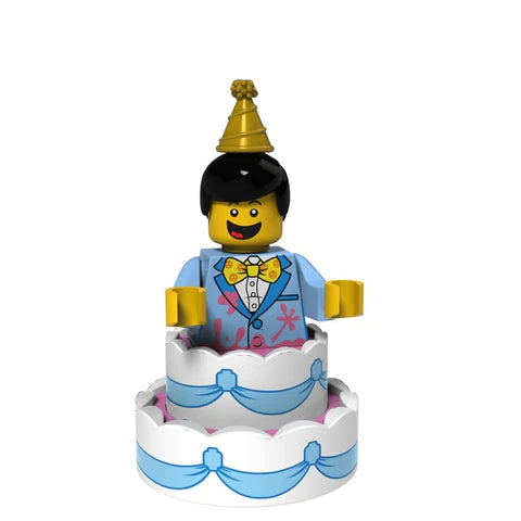 Birthday Cake Guy Minifigure