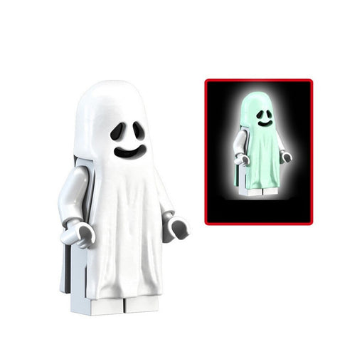 Glow in the Dark Ghost Minifigure