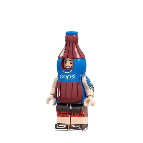 Pepsi Bottle Mascot Minifigure