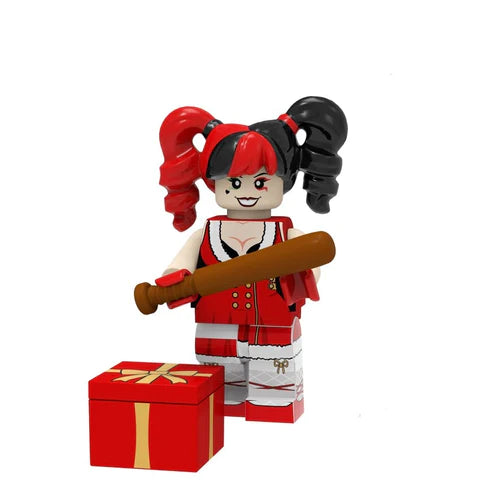 Christmas Harley Quinn Minifigure