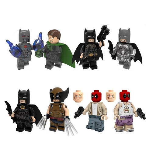 DC/Marvel Minifigures Set