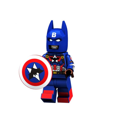 Batman x Captain America Minifigure