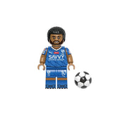 Soccer Player Minifigures Set