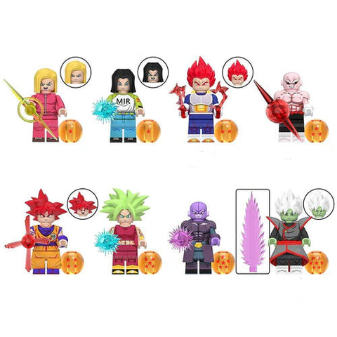 Dragon Ball Z Minifigures Set