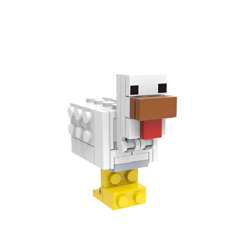 Minecraft Chicken Minifigure