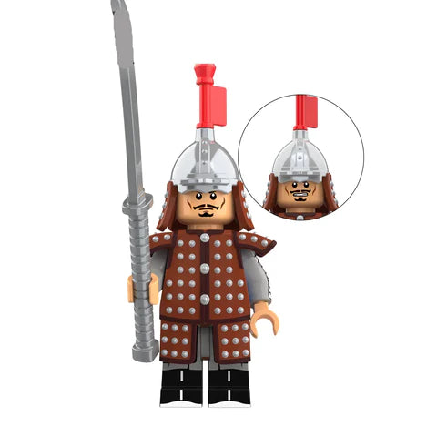Ming Dynasty Warrior Minifigure