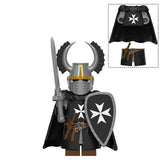 Medieval Crusader Teutonic Hospital Minifigures Set