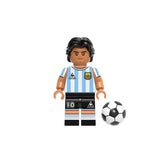 Soccer Player Minifigures Set