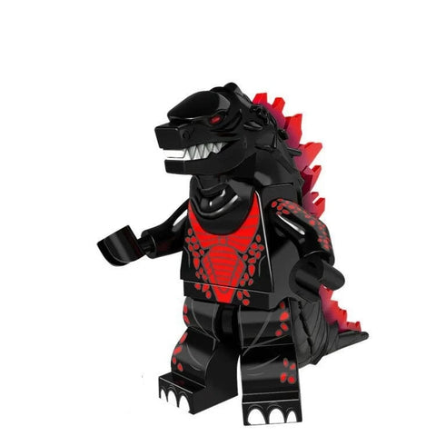 Black and Red Godzilla Minifigure