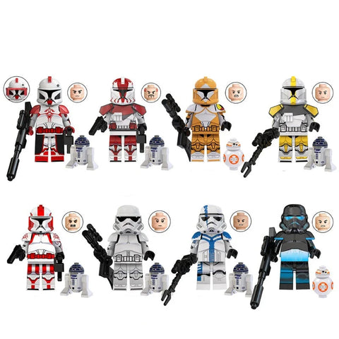 Star Wars Commander Minifigures Set