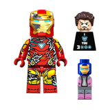 Wild Black Panther Spider-Man & Iron Man Minifigures Set