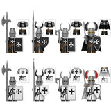 Medieval Crusader Teutonic Hospital Minifigures Set
