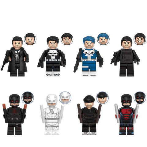Punisher & Daredevil Minifigures Set
