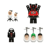 Skibidi Toilet Minifigures Set