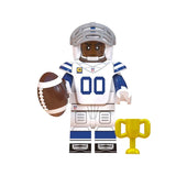 NFL Football Minifigures Set