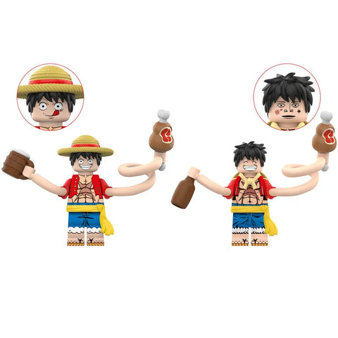 One Piece Luffy Minifigures Set
