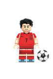 Soccer Player Minifigures Set