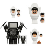 Skibidi Toilet Minifigures Set