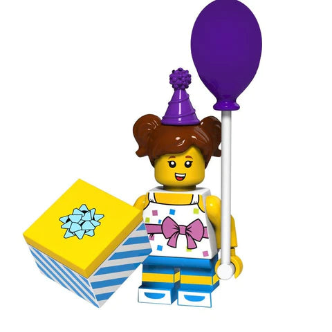 Birthday Party Girl Minifigure