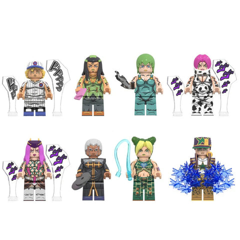 JoJo's Bizarre Adventure Minifigures Set