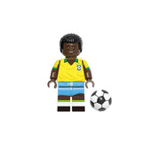 Soccer Player Minifigures Set