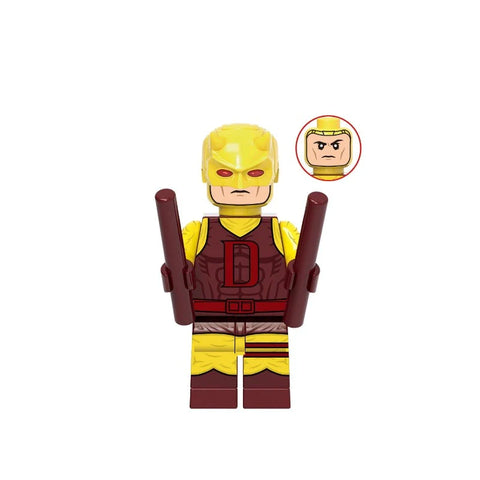 Daredevil (Red and Yellow) Minifigure